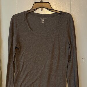 Victoria's Secret Charcoal Long Sleeve Tee